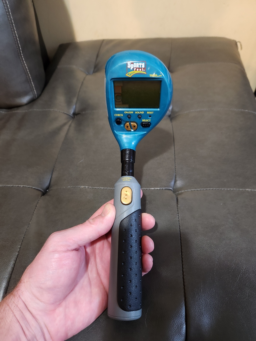 1993 Sports Gear Blue Digital Handheld Sports Meter No Sound
